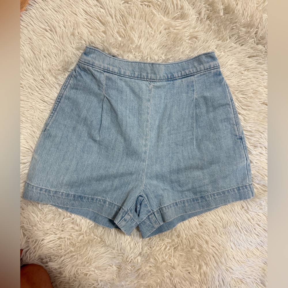Articles Of Society Light Blue Jean Shorts